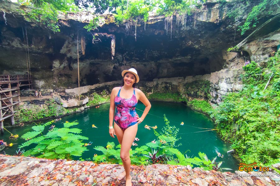 Cenote Zací en Valladolid, Cenotes en Yucatán